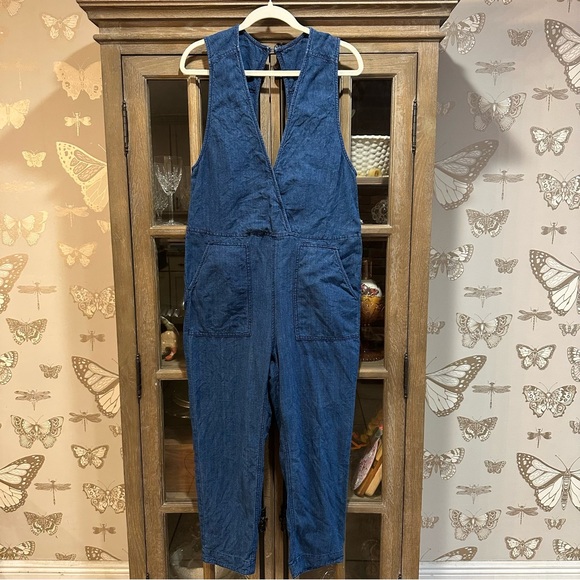 Free People Pants - Free People Denim Jumpsuit